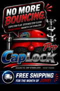 CapLock Pro – Magnetic Cap Stabilizer